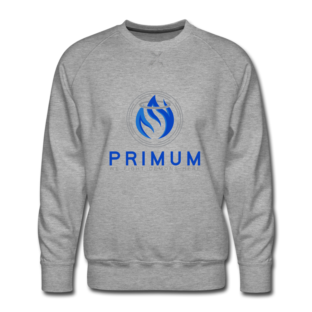 Men’s Premium Sweatshirt - heather grey