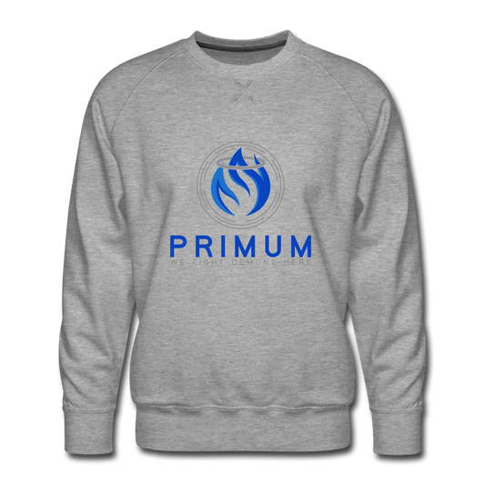 Men’s Premium Sweatshirt - heather grey