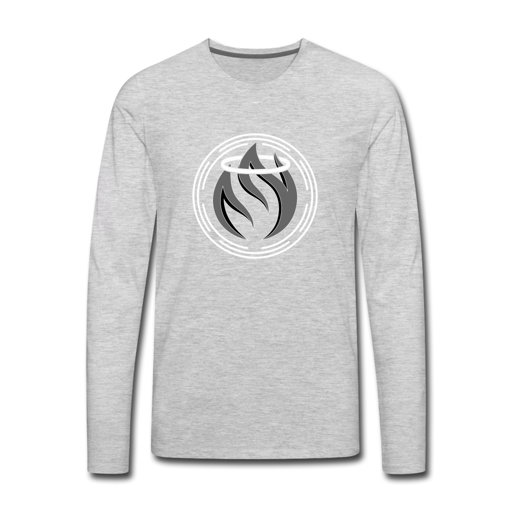 Men's Premium Long Sleeve T-Shirt - heather gray