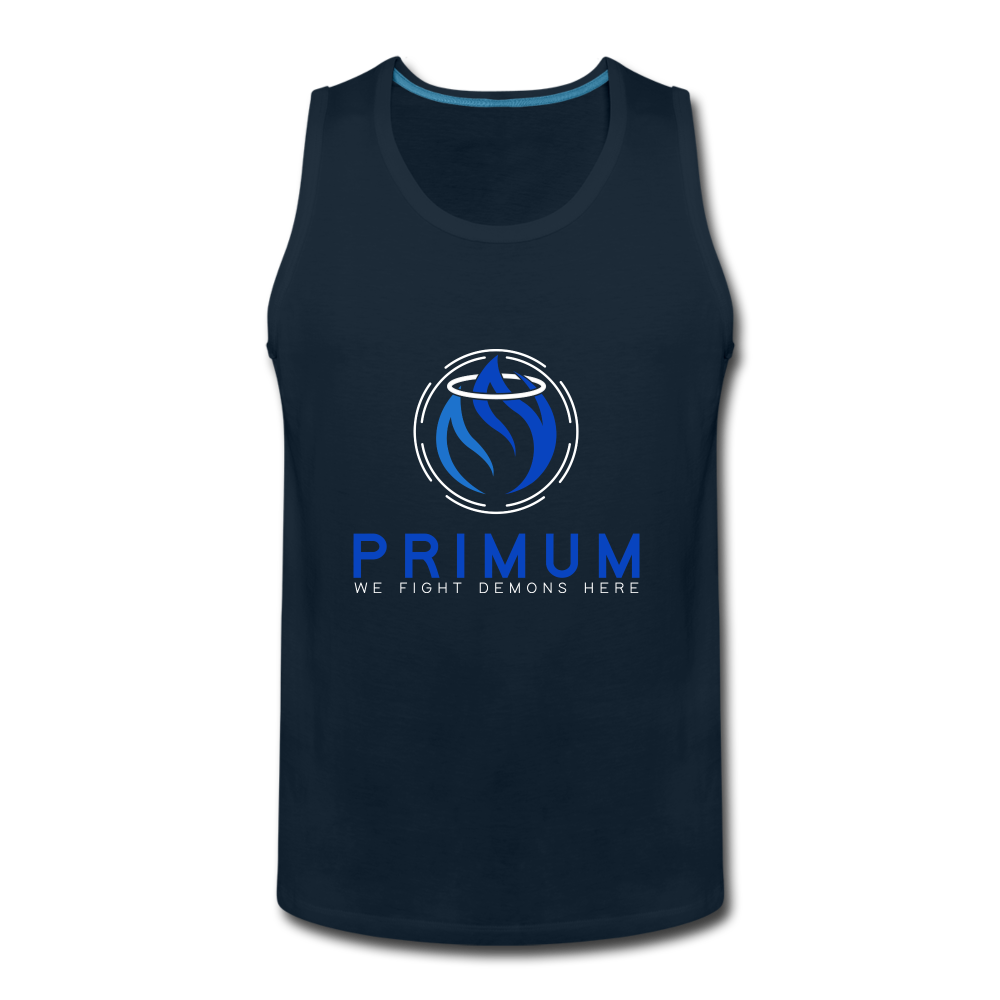 Men’s Premium Tank - deep navy