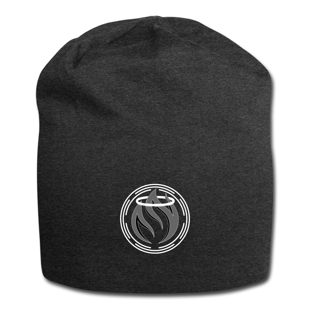 Jersey Beanie - charcoal grey