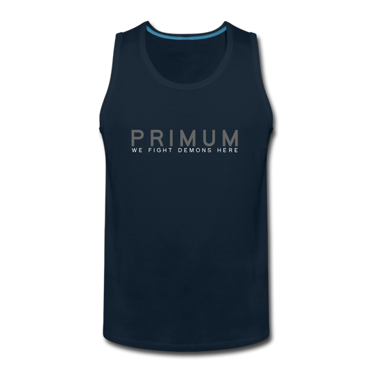 Men’s Premium Tank - deep navy