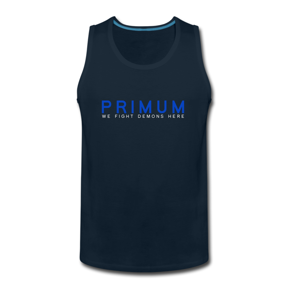 Men’s Premium Tank - deep navy