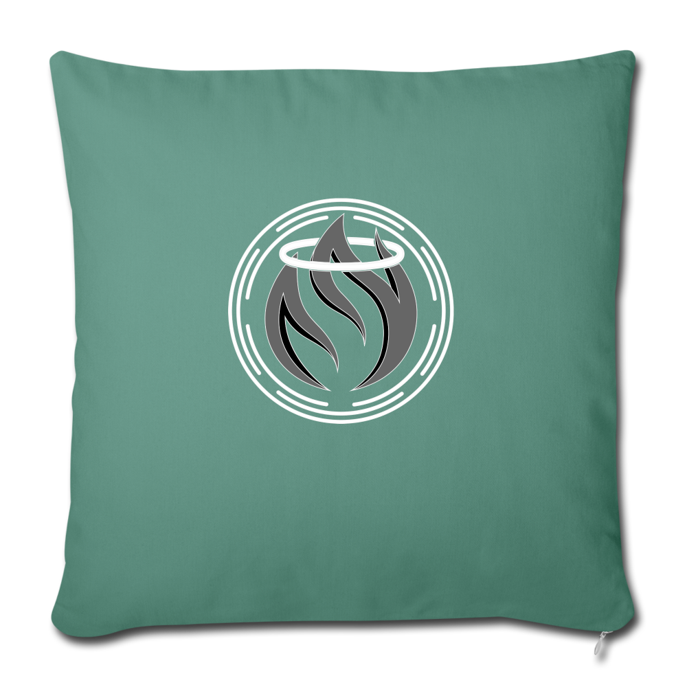 Throw Pillow Cover 18” x 18” - cypress green