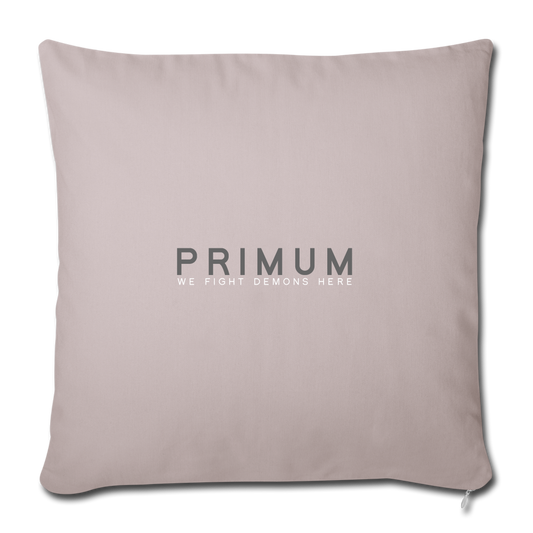 Throw Pillow Cover 18” x 18” - light taupe