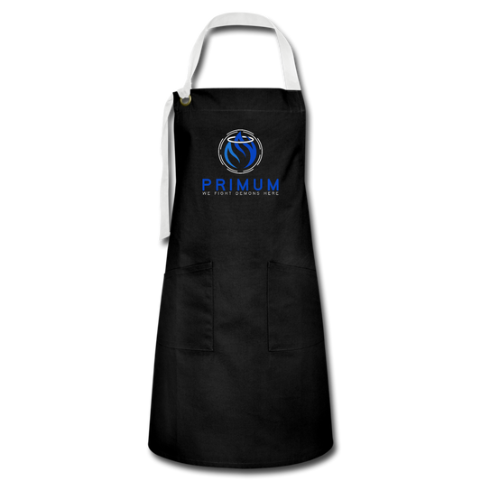 Artisan Apron - black/white