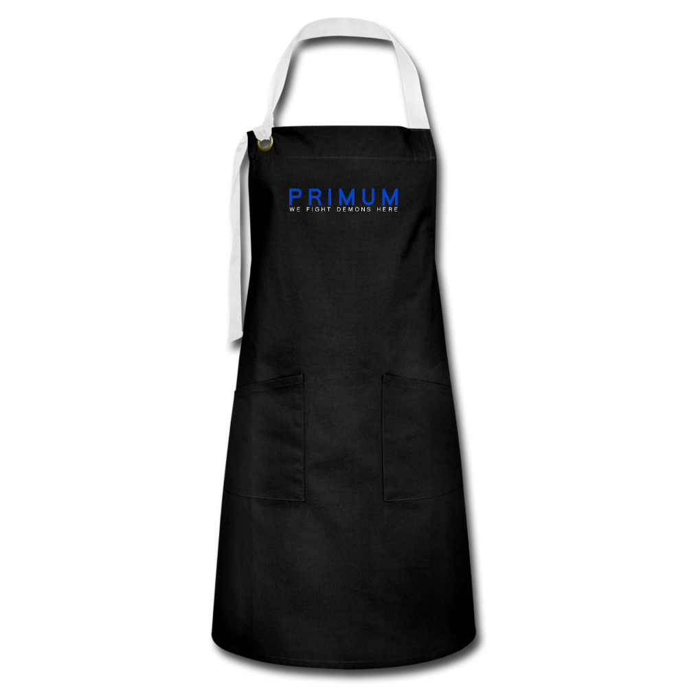 Artisan Apron - black/white