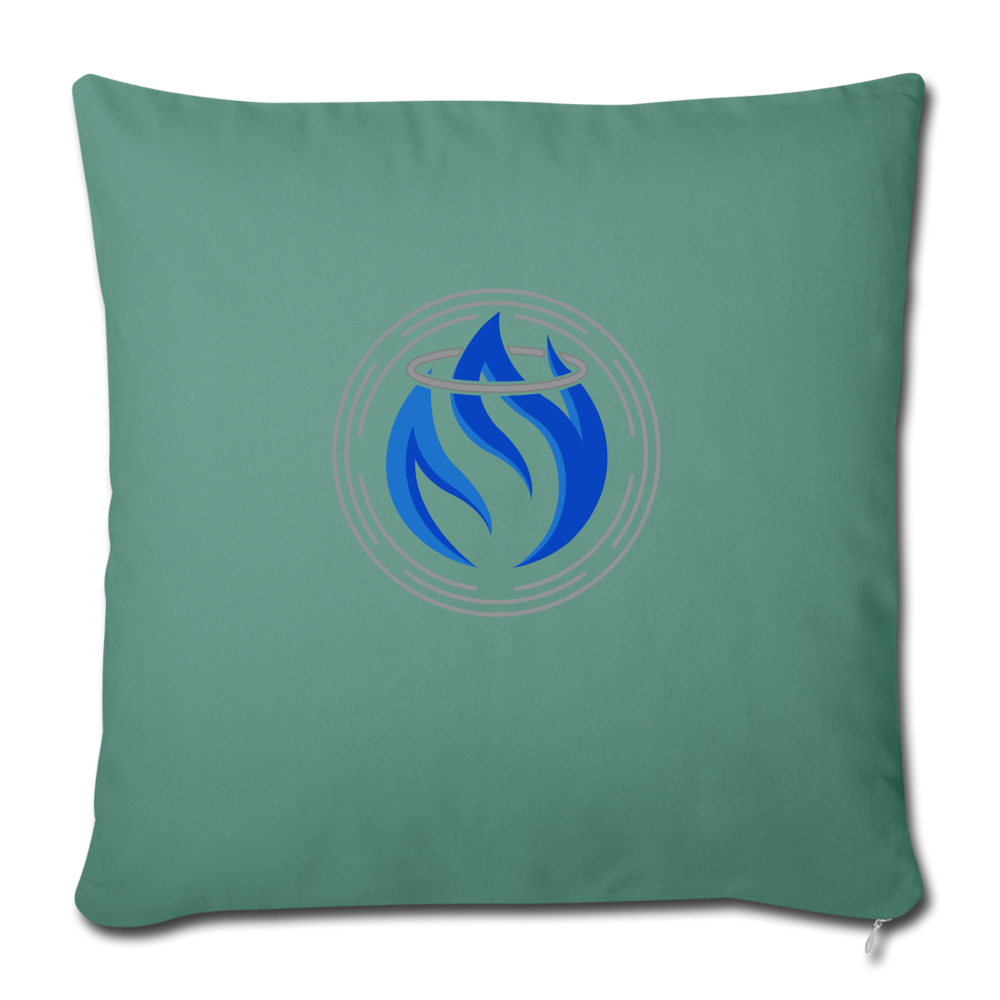 Throw Pillow Cover 18” x 18” - cypress green