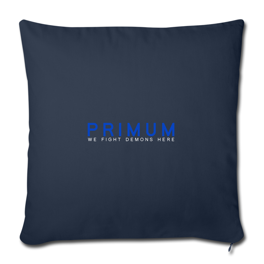 Throw Pillow Cover 18” x 18” - navy