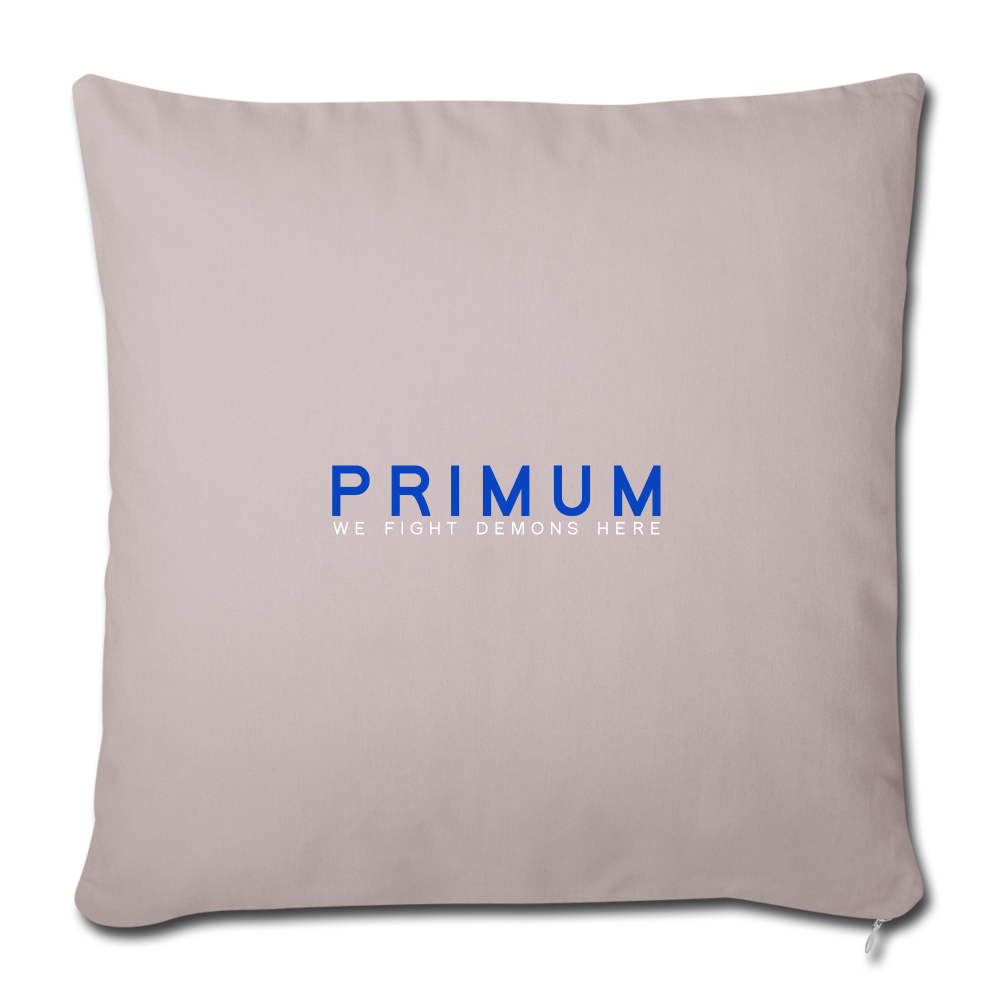 Throw Pillow Cover 18” x 18” - light taupe