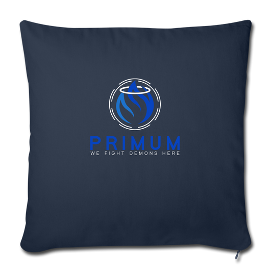 Throw Pillow Cover 18” x 18” - navy