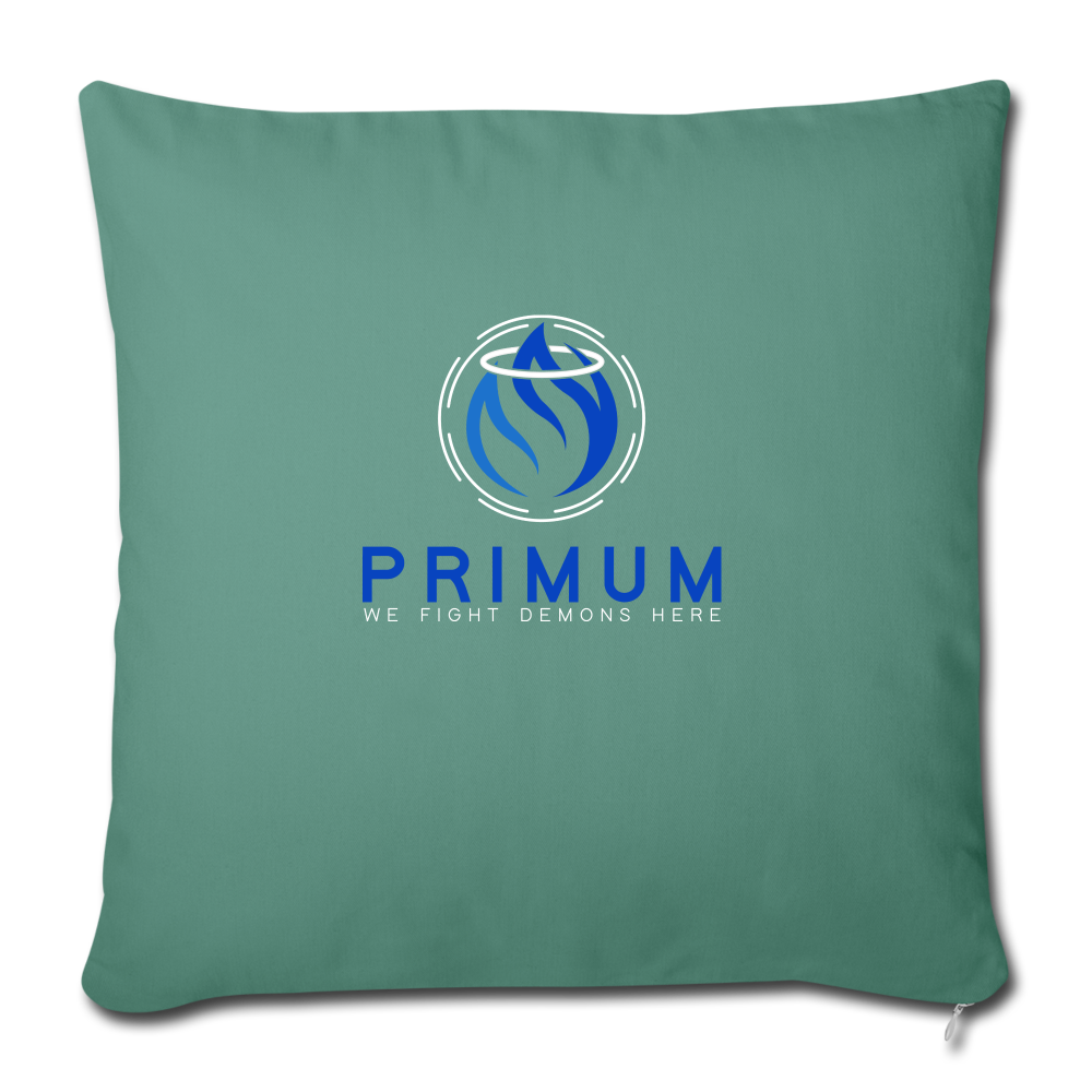 Throw Pillow Cover 18” x 18” - cypress green