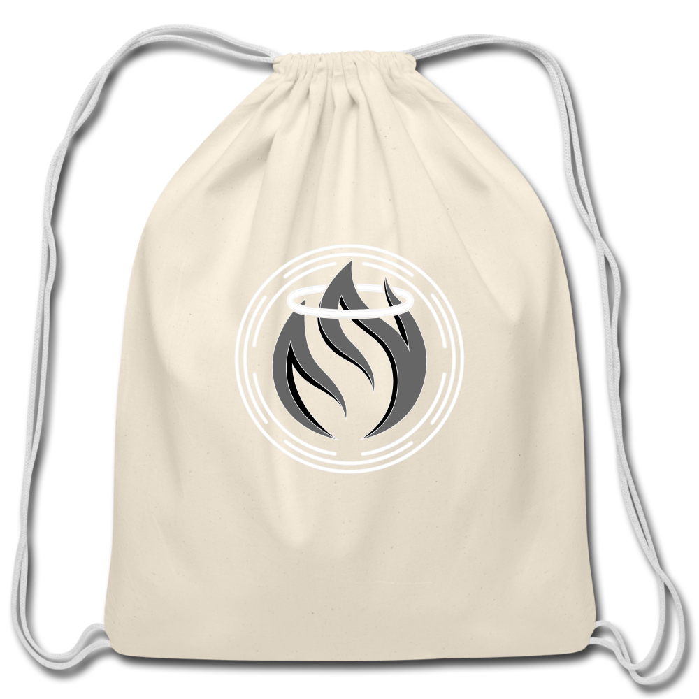 Cotton Drawstring Bag - natural